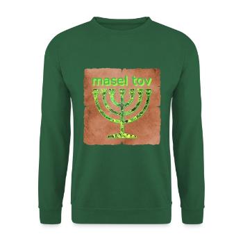 Masel Tov E 35 - Sweat-shirt Unisexe - vert foncé - Devant