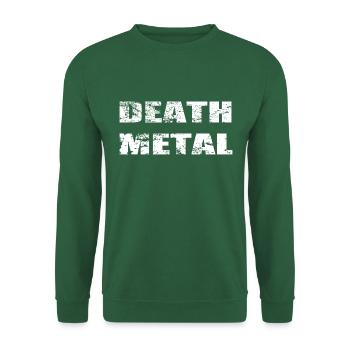 DEATH METAL - Sweat-shirt Unisexe - vert foncé - Devant