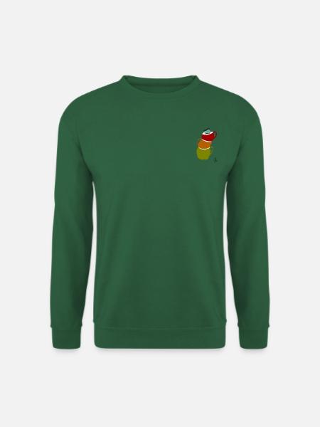 Cat in cup - Unisex Sweatshirt - green