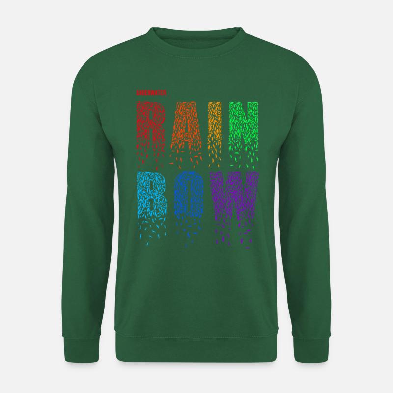 Shrimps - Rainbow - Unisex Pullover - Grün