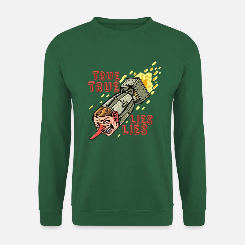 WAHRE LÜGEN - Unisex Pullover - Grün