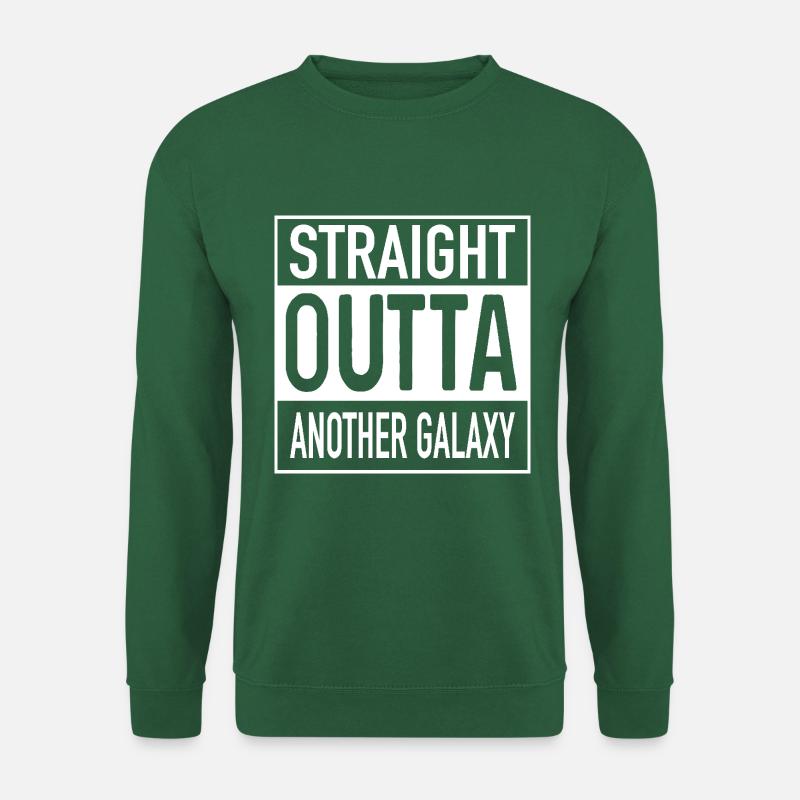 Straight OUTTA Another Galaxy - Unisex Sweatshirt - green