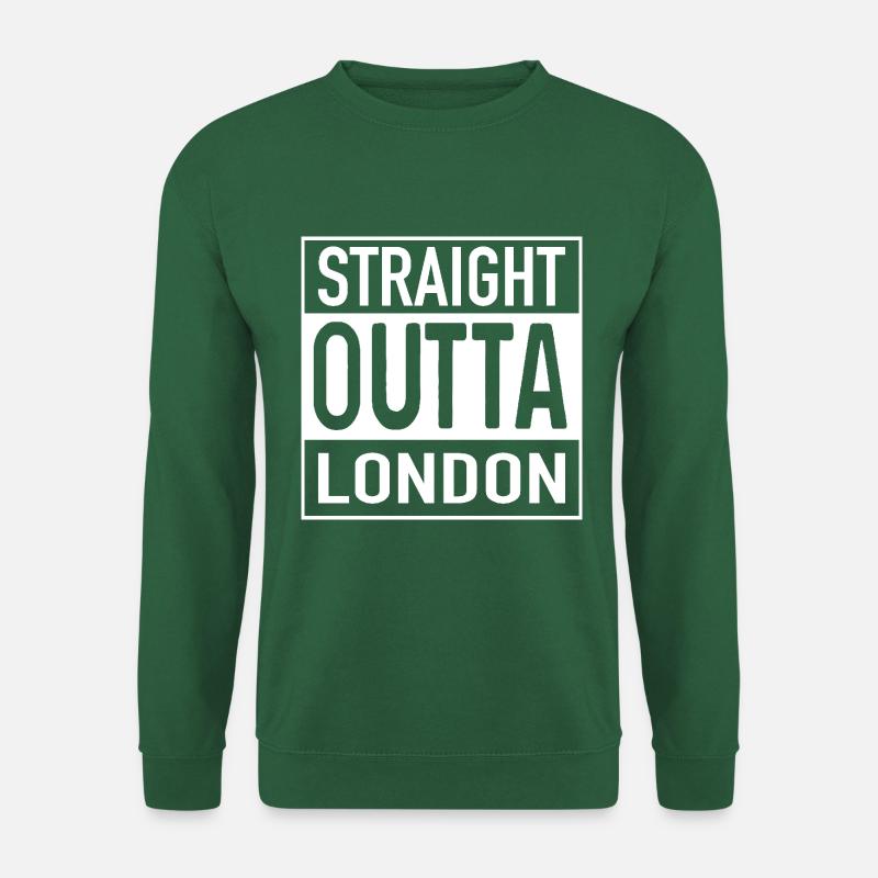 Straight OUTTA LONDON - Unisex Pullover - Grün