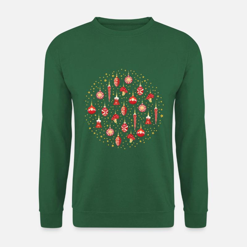 Xmas Galaxy Rot - Unisex Pullover - Grün