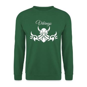 Viking - Sweat-shirt Unisexe - vert foncé - Devant