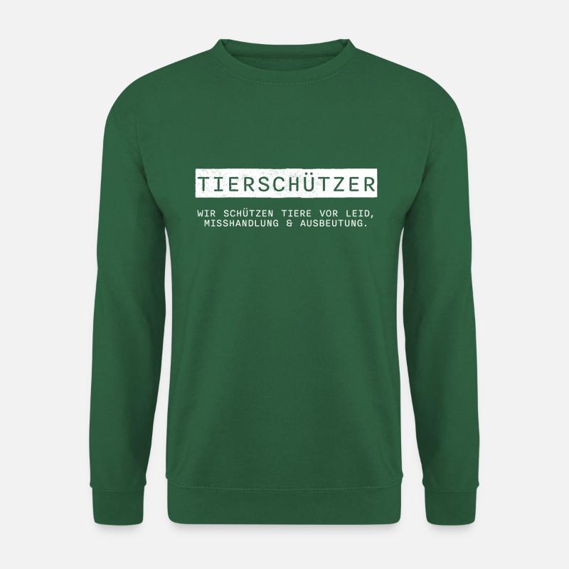 TIERSCHÜTZER - Unisex Pullover - Grün