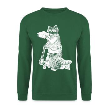 It's a Dirty Job but Someone's got to do It - Unisex Sweatshirt - green - Front