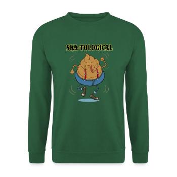 SKA-TOLOGICAL - Sweat-shirt Unisexe - vert foncé - Devant