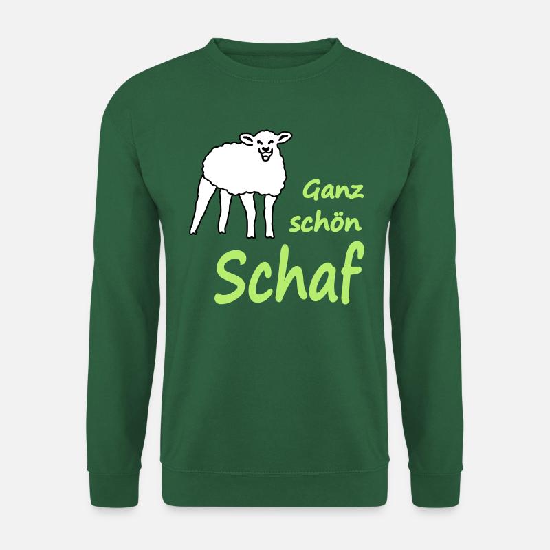 Ganz schön Schaf - Unisex Pullover - Grün