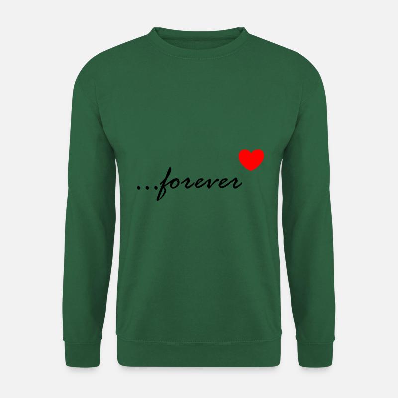 Liebe 4Ever Für immer - Unisex Pullover - Grün
