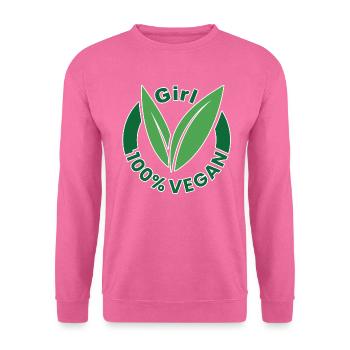 Vegan 100 - Unisex Pullover - Pink - Vorne