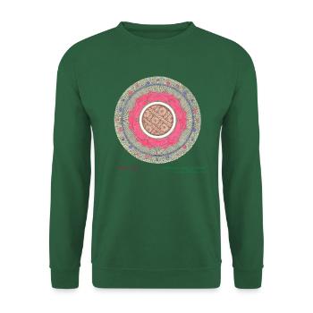 Be in love - Sweat-shirt Unisexe - vert foncé - Devant