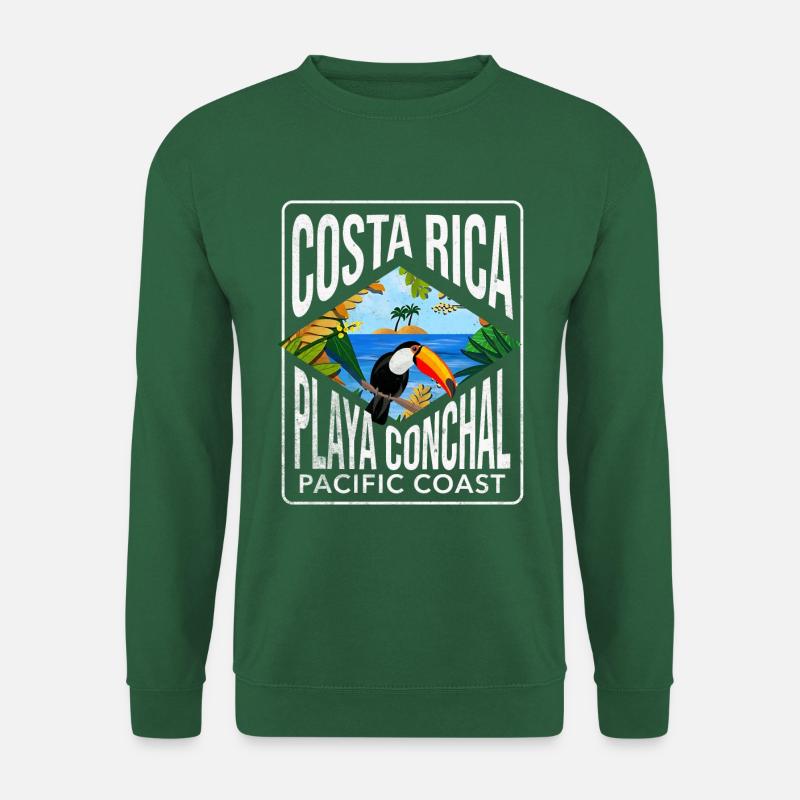 Costa Rica Playa Conchal - Unisex Pullover - Grün
