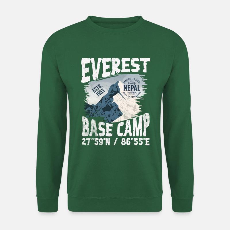 Everest Base Camp Nepal - Unisex Sweatshirt - green