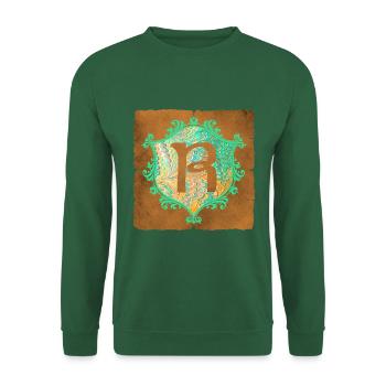 E 36 R - Unisex Sweatshirt - green - Front