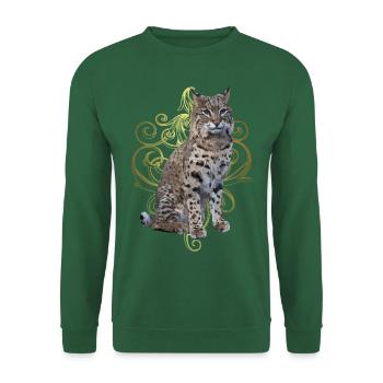 Lynx - Unisex Sweatshirt - green - Front