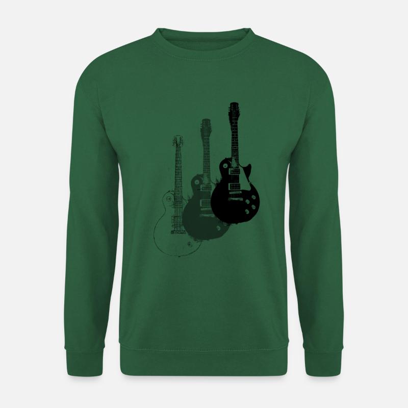 E Gitarren - Unisex Pullover - Grün