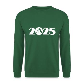 Camping 2025, Camping 2025, Outdoor 2025 - Unisex Sweatshirt - green - Front