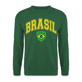 Brésil - Sweat-shirt Unisexe - vert foncé - Devant