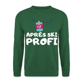 APRÈS SKI PROFI - Unisex Pullover - Grün - Vorne