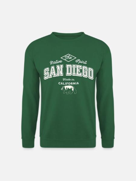San Diego Der einheimische Geist - Unisex Pullover - Grün