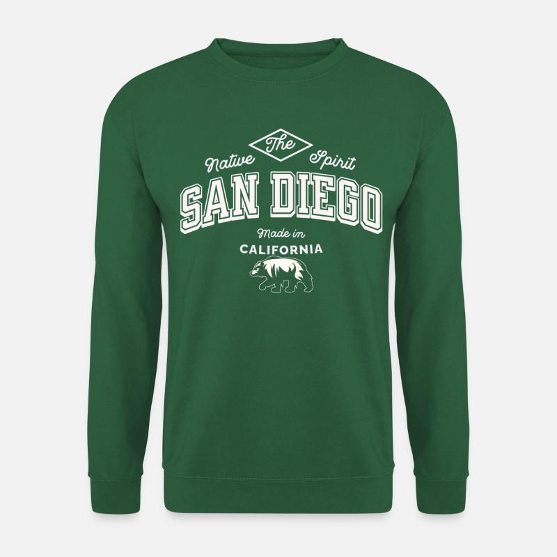 San Diego Der einheimische Geist - Unisex Pullover - Grün