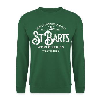 St Barts winter premium regatta - Unisex Sweatshirt - green - Front
