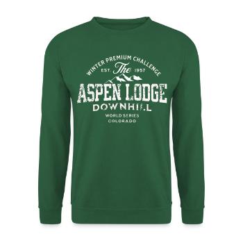 1957 Aspen Lodge Downhill World Series - Unisex Sweatshirt - green - Front