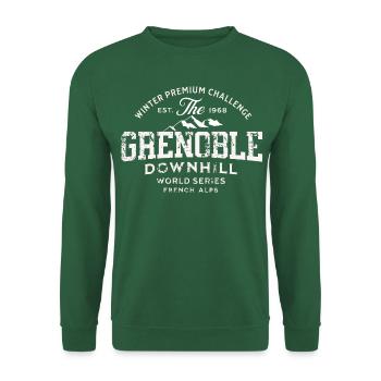 Grenoble downhill world series 1968 - Unisex Sweatshirt - green - Front