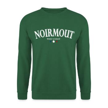 Noirmout west coast - Sweat-shirt Unisexe - vert foncé - Devant