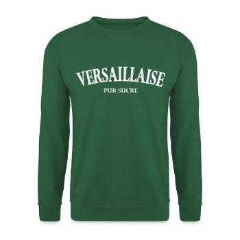 Versaillaise pur sucre - Sweat-shirt Unisexe - vert foncé - Devant