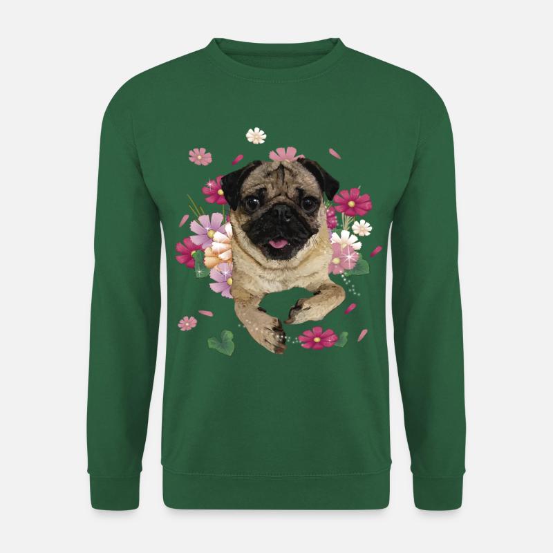 Pug - Unisex Sweatshirt - green