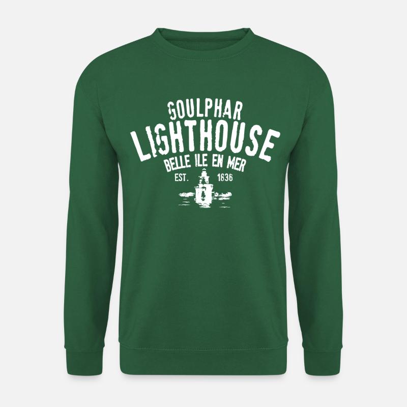 Goulphar Belle Ile en Mer - Unisex Pullover - Grün