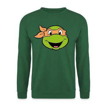 Teenage Mutant Ninja Turtles Michelangelo Costume - Unisex Sweatshirt - green - Front
