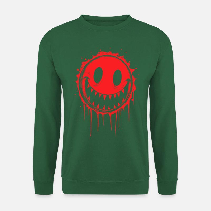 Smile Face - Unisex Pullover - undefined