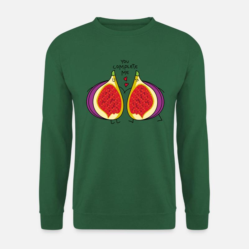 Feigen Paar - Unisex Pullover - Grün