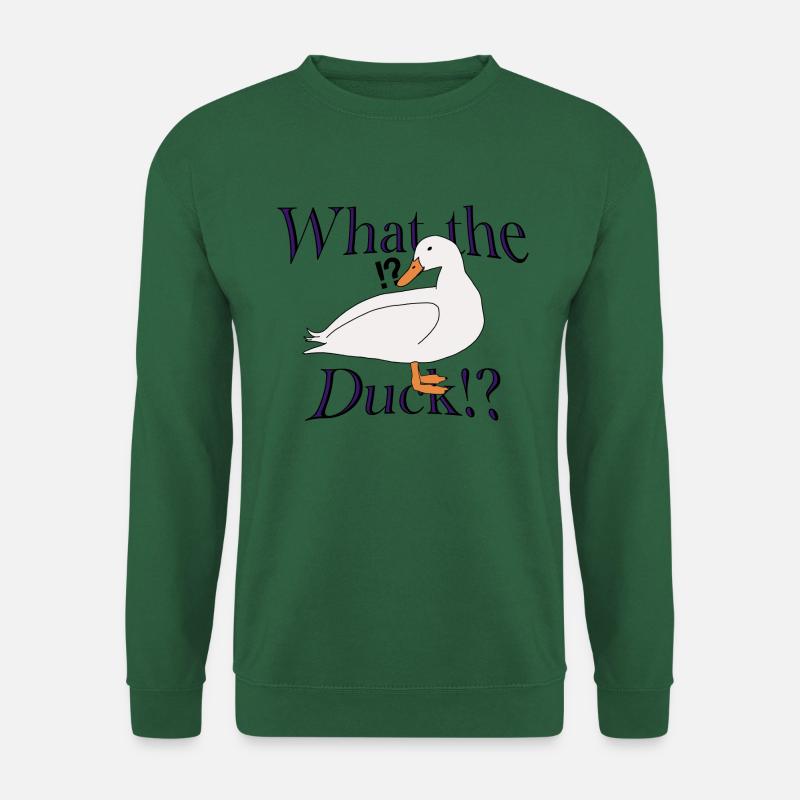 What the Duck!? - Unisex Pullover - Grün