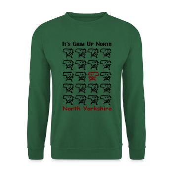 Grim Groupe - Unisex Pullover - Grün - Vorne