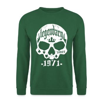 Legendary since 1971 - Unisex Sweatshirt - green - Front