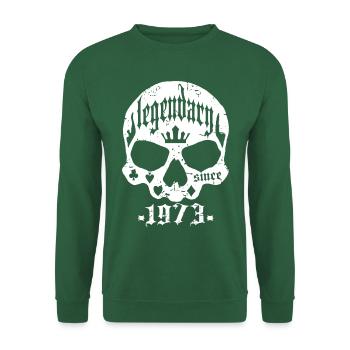 Legendary since 1973 - Unisex Sweatshirt - green - Front