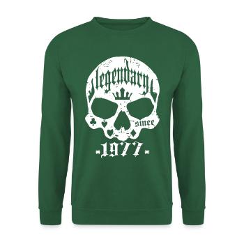 Legendary since 1977 - Unisex Sweatshirt - green - Front