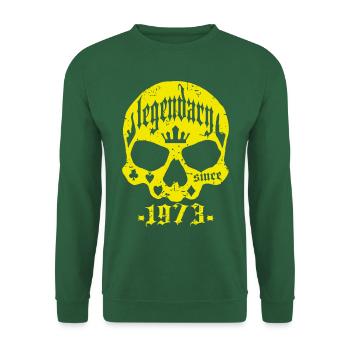 Legendary since 1973 - Unisex Sweatshirt - green - Front