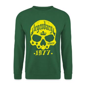 Legendary since 1977 - Unisex Sweatshirt - green - Front