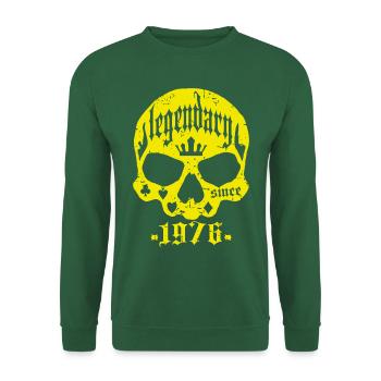 Legendary since 1976 - Unisex Sweatshirt - green - Front