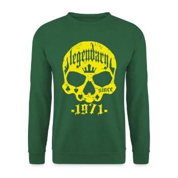 Legendary since 1971 - Unisex Sweatshirt - green - Front