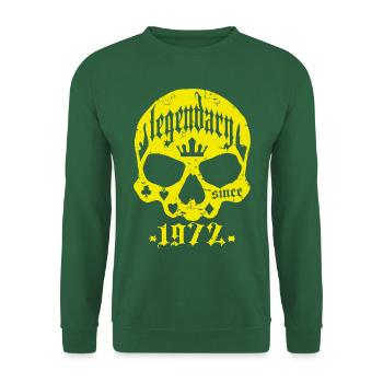 Legendary since 1972 - Unisex Sweatshirt - green - Front