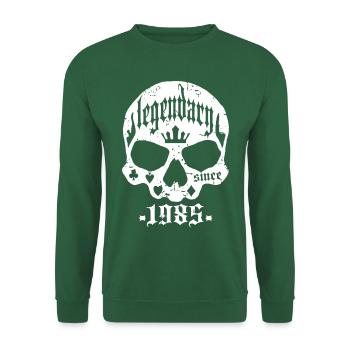 Legendary since 1985 - Unisex Sweatshirt - green - Front