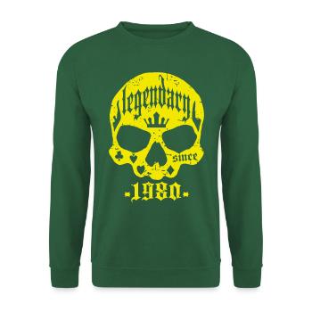 Legendary since 1980 - Unisex Sweatshirt - green - Front