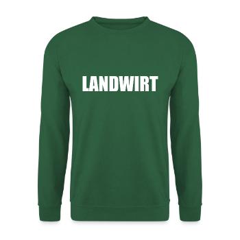 Landwirt - Unisex Pullover - Grün - Vorne