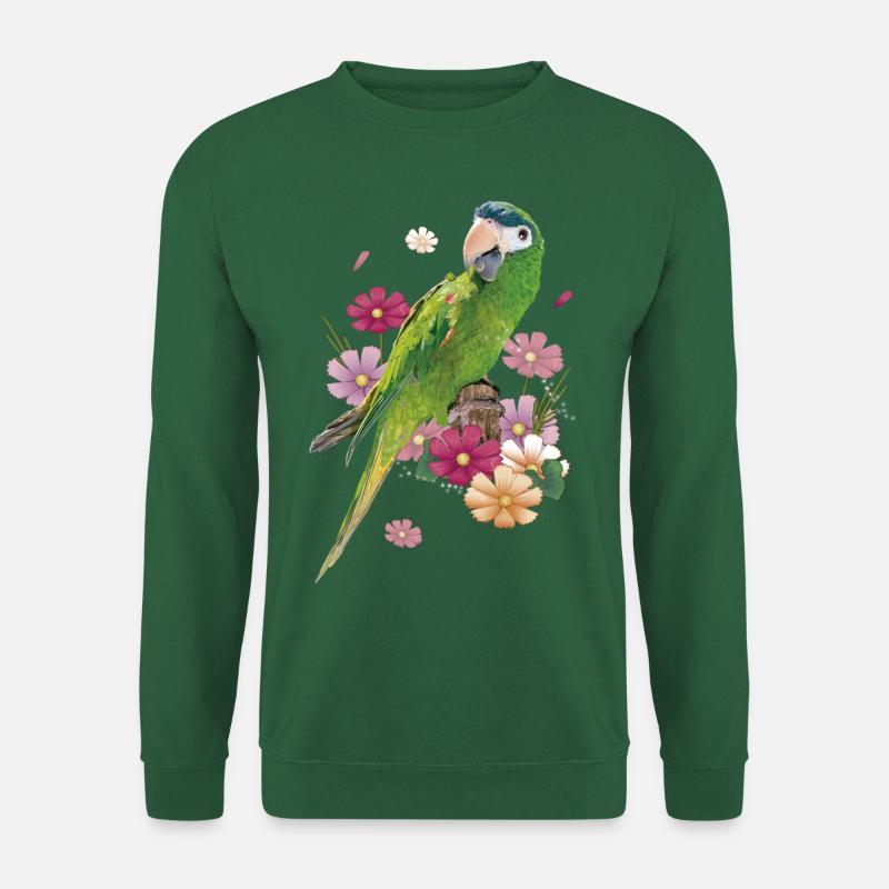 Der edle Ara - Unisex Pullover - Grün